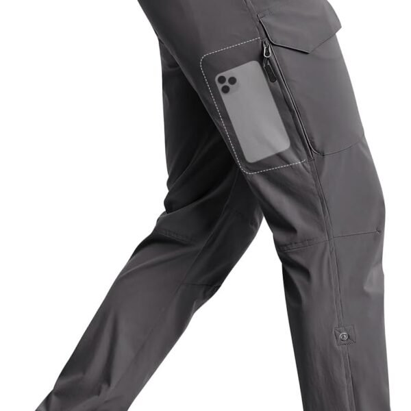 Men's-Hiking-Pants-Lightweight-Water-Resistant-Quick-Dry Stretch for Travel Camping Fishing Outdoor