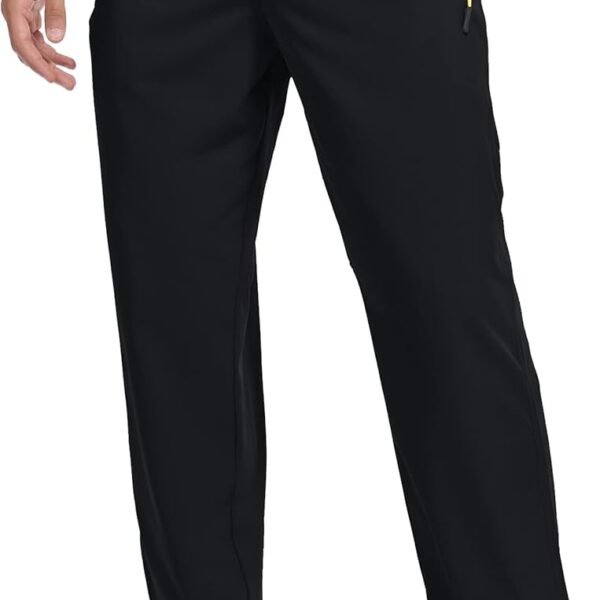 Men's Lightweight Hiking Pants Breathable Quick Dry Fit Waterproof Camping Fishing Running Athletic Active Jogger Pant