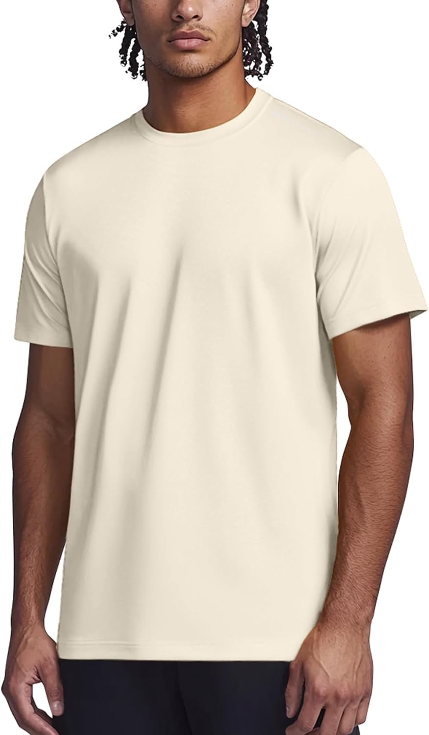 Mens Athletic Shirts Moisture Wicking Short Sleeve Quick Dry Workout T-Shirt for Gym Running Exercise - Image 2