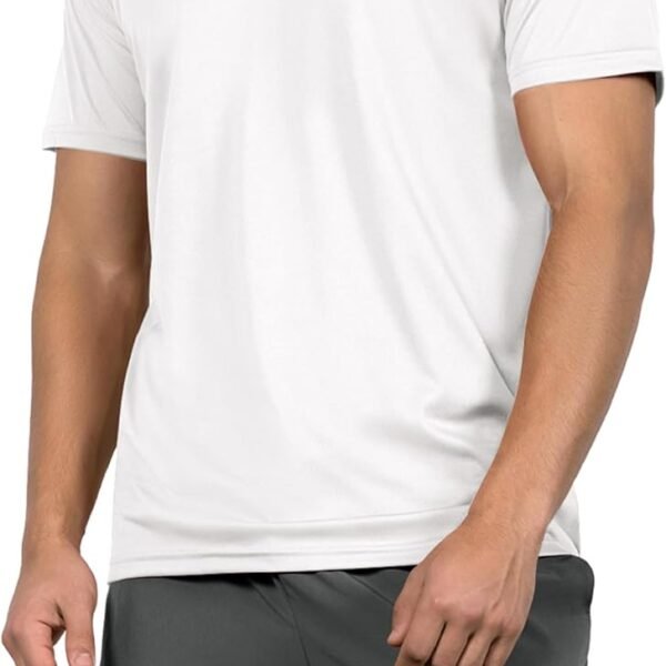 Men's Quick Dry Short Sleeve Shirts UPF 50+ Sun Protection SPF Athletic Tops Workout T-Shirts
