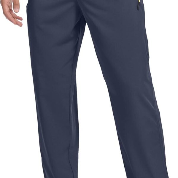 Men's Lightweight Hiking Pants Breathable Quick Dry Fit Waterproof Camping Fishing Running Athletic Active Jogger Pant