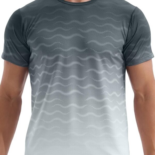 Men's Athletic T-Shirts Quick Dry Running Workout Shirts Short Sleeve Activewear Crew Neck Gym Tee Tops